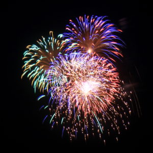 New Year fireworks